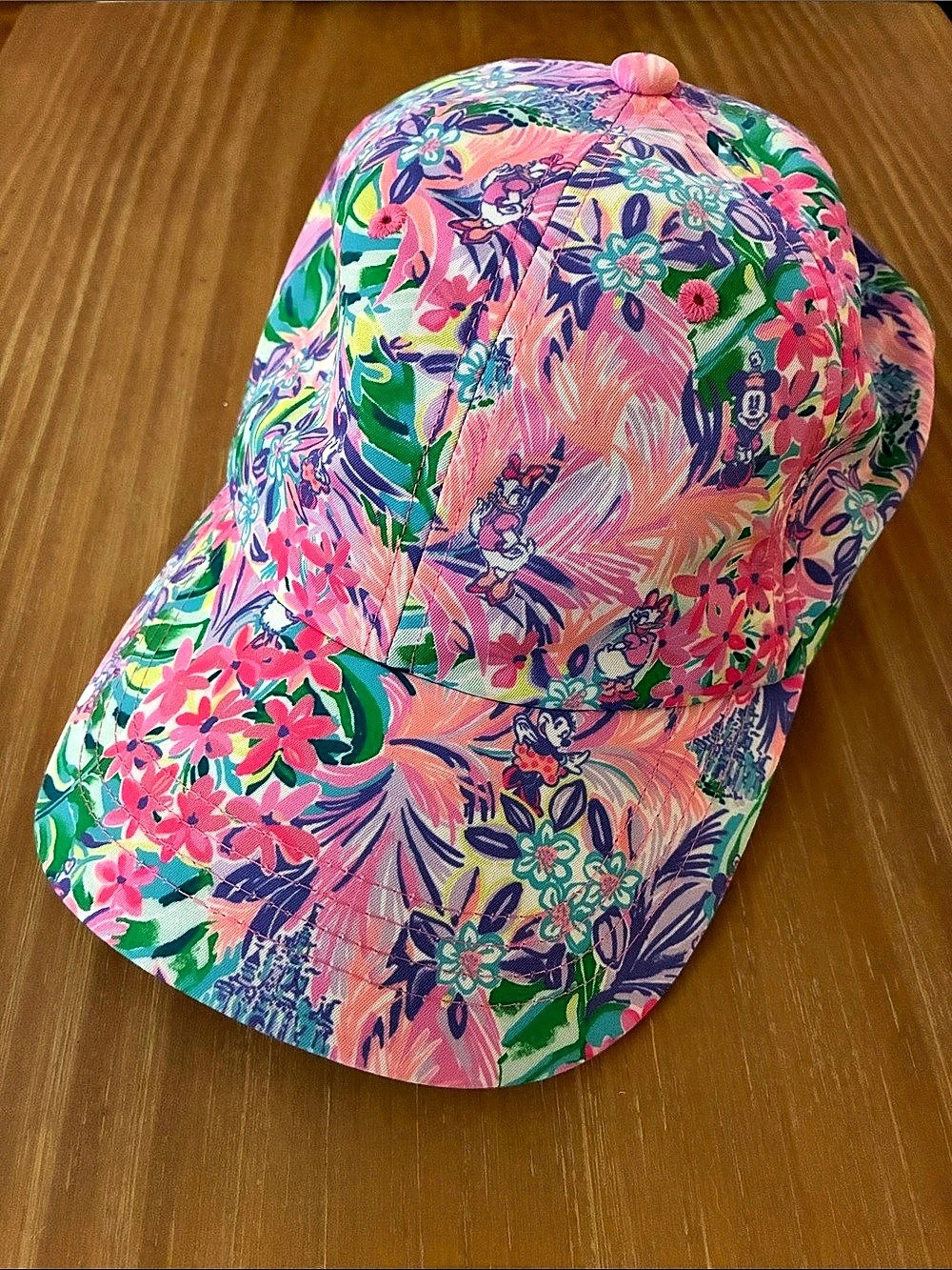 Lilly Pulitzer x Disney Parks Collection Minnie Daisy & Castle Run Around Hat